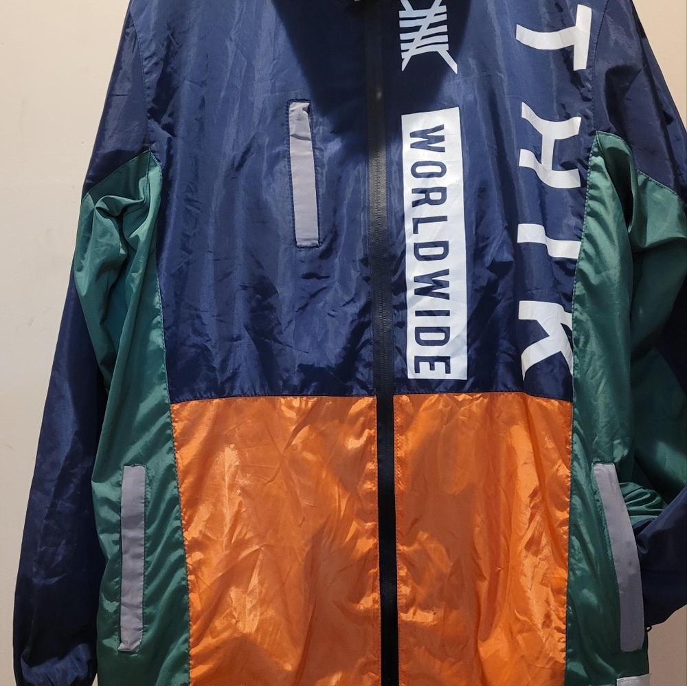 Ethik Fire Island Nautical Windbreaker Men's Size L